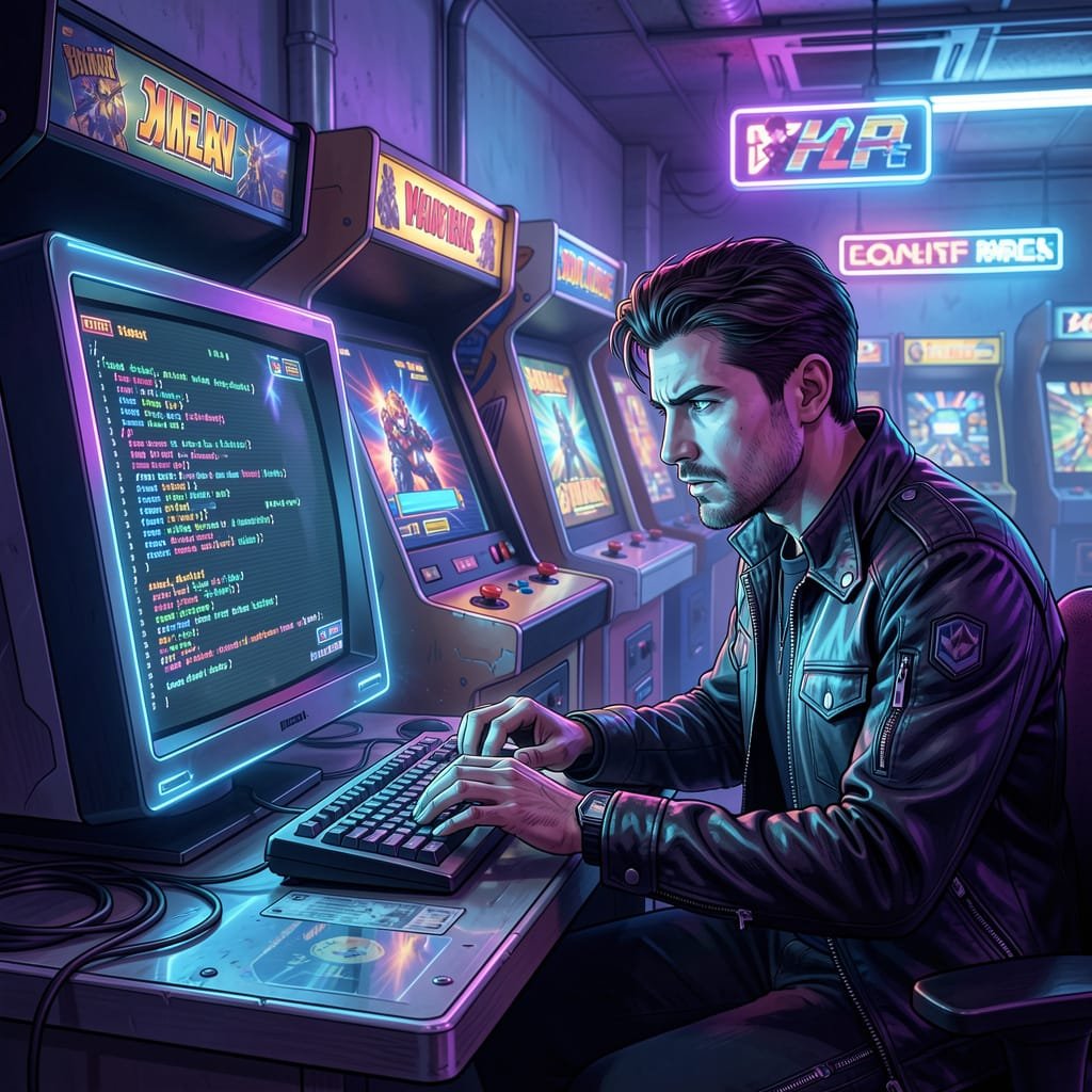 Programmering av retrospill i arkademiljø